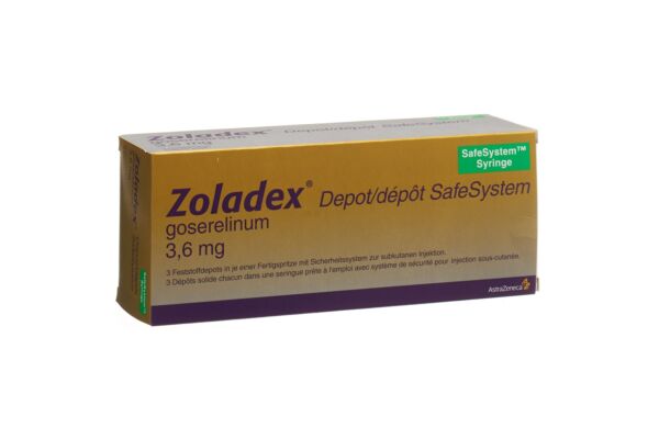 Zoladex safesystem 3.6 mg ser pré 3 pce