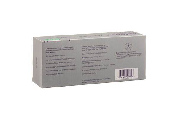 Zoladex safesystem 3.6 mg ser pré 3 pce