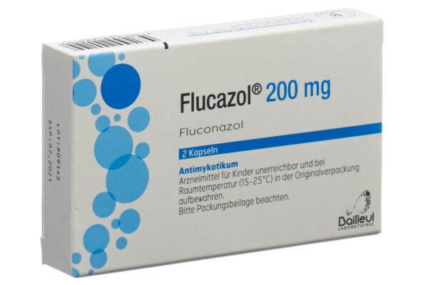 Flucazol Kaps 200 mg 2 Stk