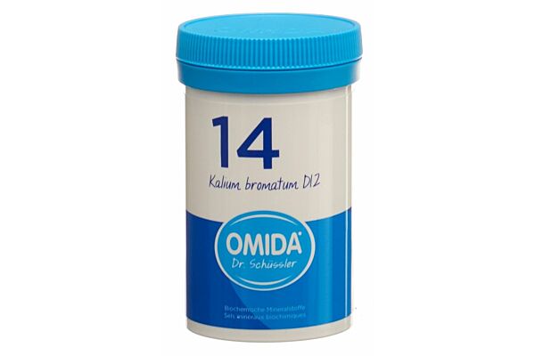 Omida Schüssler Nr14 Kalium bromatum Tabl D 12 Ds 100 g