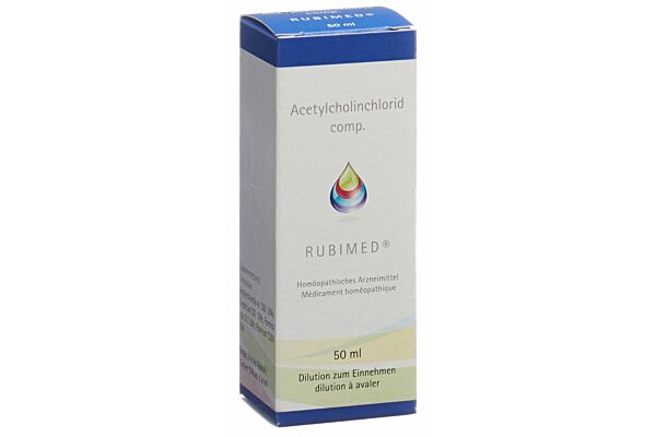 Rubimed acetylcholinchlorid comp. gouttes fl 50 ml