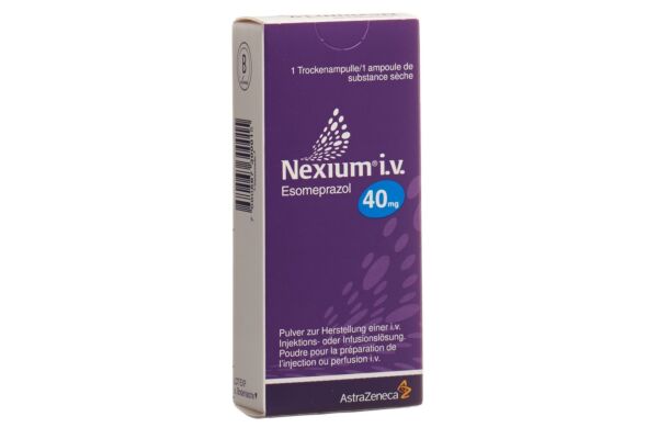 Nexium subst sèche 40 mg i.v. vial