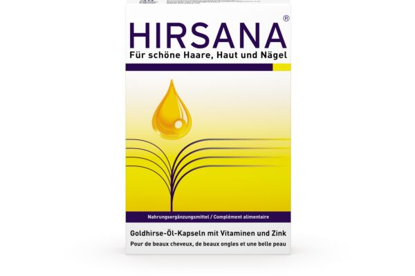 HIRSANA Capsules huile millet doré 30 pce