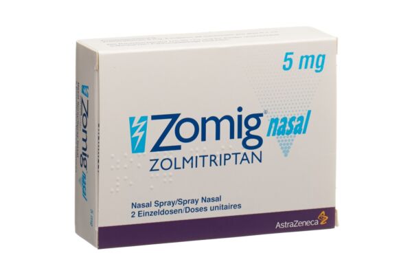Zomig nasal Nasenspray 5 mg Monodos 2 Stk