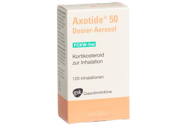Axotide aéros doseur 50 mcg sans-CFC 120 dos