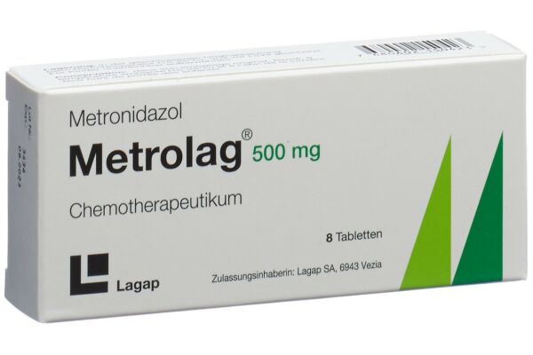 Metrolag cpr 500 mg 24 pce