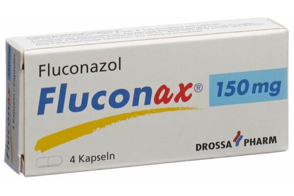 Fluconax caps 150 mg 4 pce