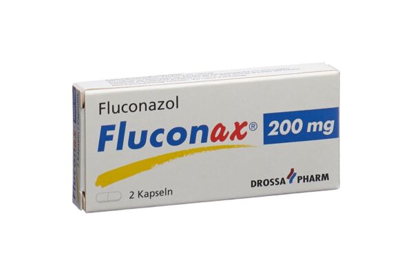 Fluconax caps 200 mg 2 pce