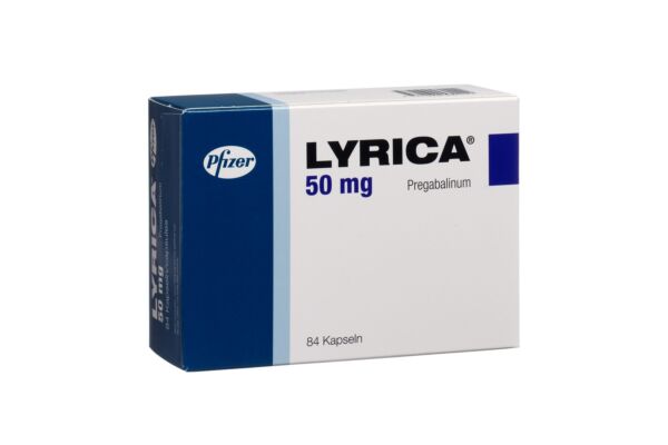 Lyrica caps 50 mg 84 pce