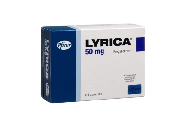 Lyrica caps 50 mg 84 pce
