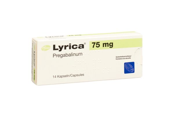 Lyrica Kaps 75 mg 14 Stk