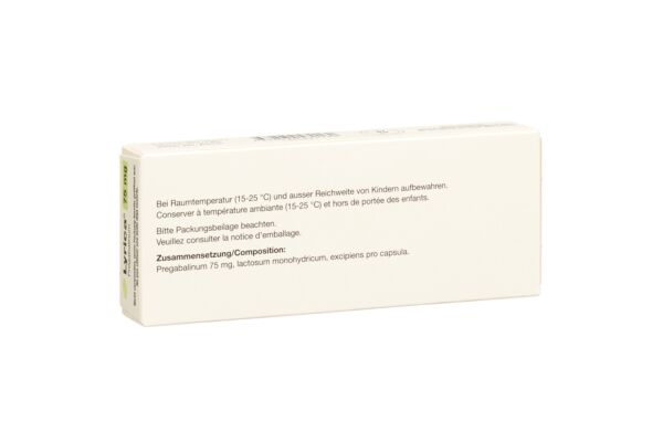 Lyrica caps 75 mg 14 pce
