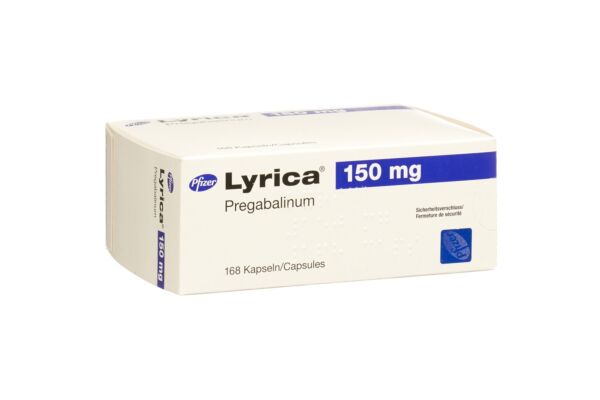 Lyrica caps 150 mg 168 pce