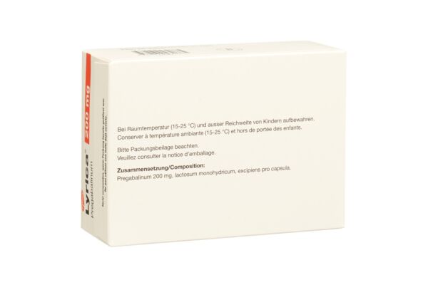 Lyrica caps 200 mg 84 pce