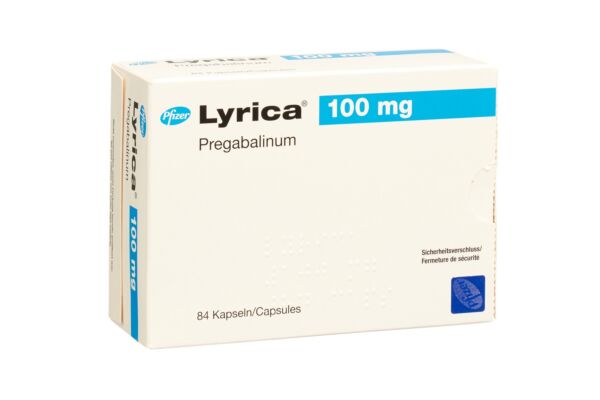 Lyrica caps 100 mg 84 pce