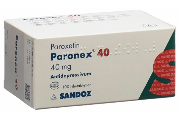Paronex Filmtabl 40 mg 100 Stk