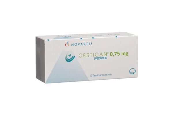 Certican cpr 0.75 mg 6 x 10 pce