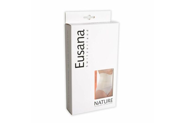 Eusana chauffe-reins anatomique L ivoire 100% soie
