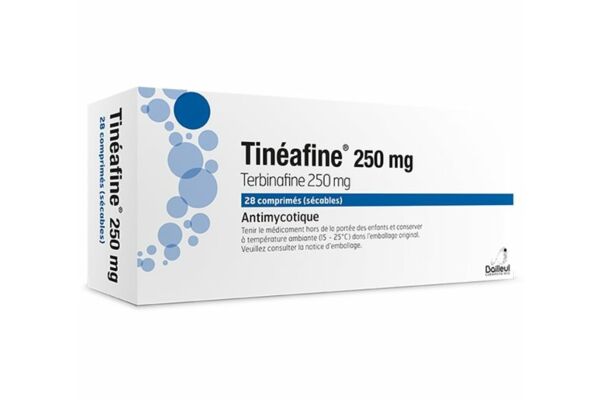 Tinéafine cpr 250 mg 28 pce