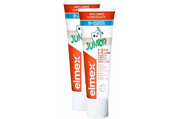 elmex JUNIOR dentifrice duo 2 x 75 ml