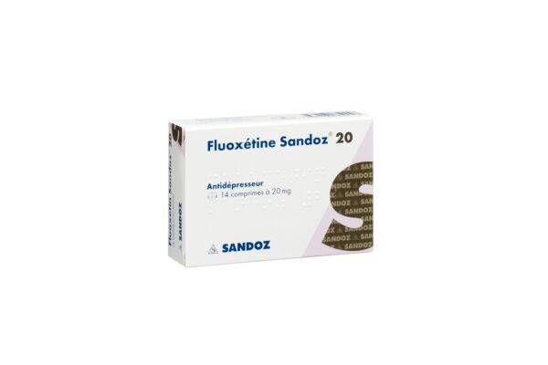 Fluoxetin Sandoz Disp Tabl 20 mg 14 Stk