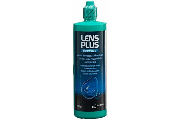 Lens Plus OcuPure solution saline fl 240 ml
