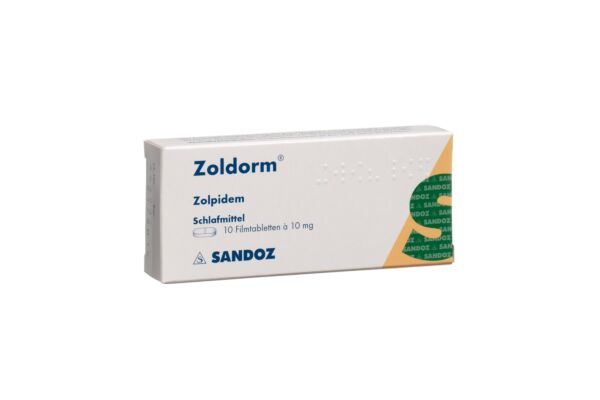 Zoldorm Filmtabl 10 mg 10 Stk