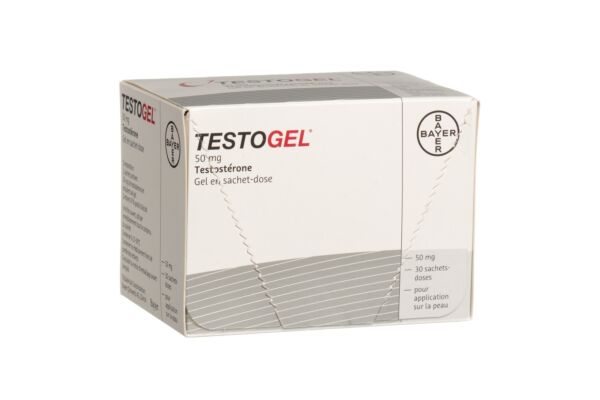 Testogel gel 50 mg/5g 30 sach 5 g