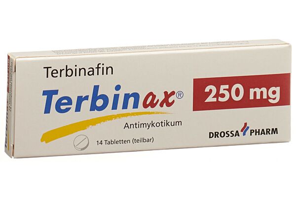 Terbinax cpr 250 mg 28 pce