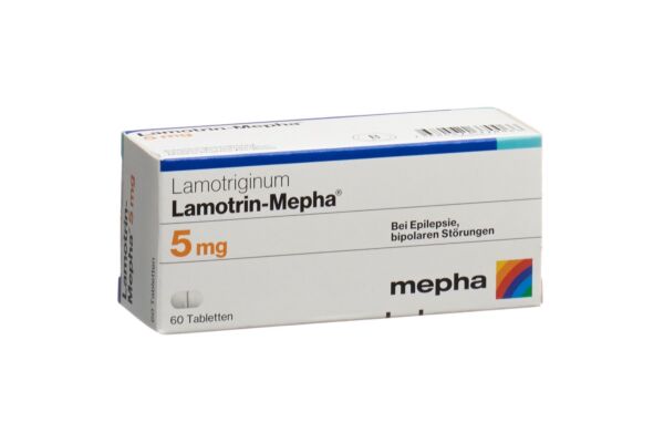Lamotrin-Mepha Disp Tabl 5 mg 60 Stk