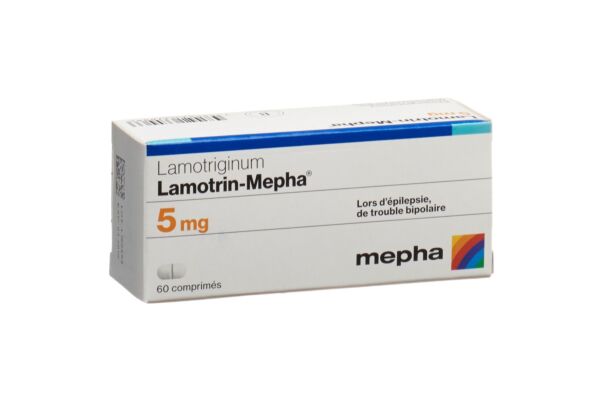 Lamotrin-Mepha Disp Tabl 5 mg 60 Stk