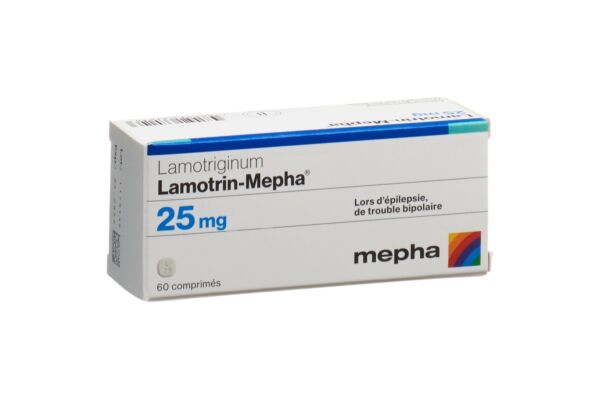Lamotrin-Mepha Disp Tabl 25 mg 60 Stk