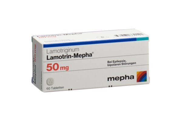 Lamotrin-Mepha cpr disp 50 mg 60 pce