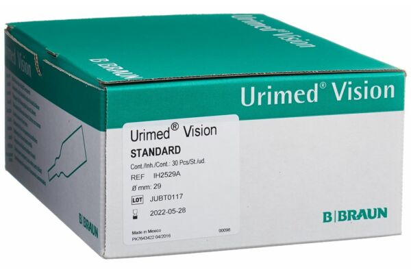 Urimed Vision condom urinal 29mm standard 30 pce