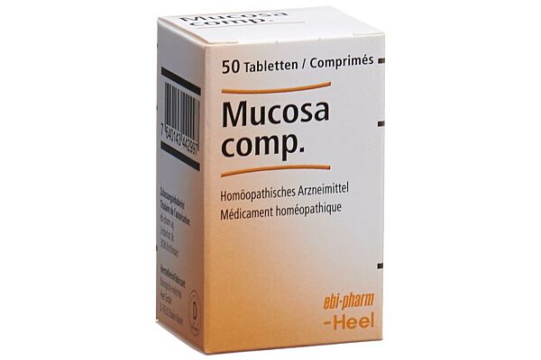 Mucosa compositum Heel cpr bte 50 pce