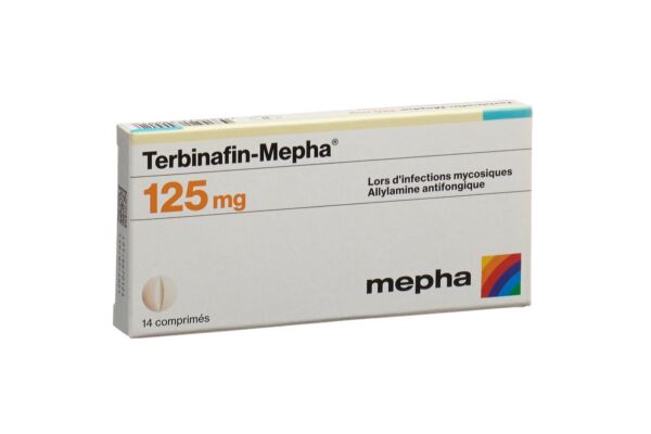 Terbinafin-Mepha Tabl 125 mg 14 Stk