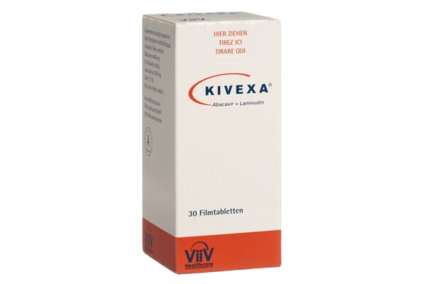Kivexa Filmtabl 600mg/300mg 30 Stk