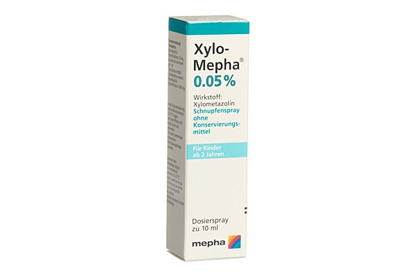 Xylo-Mepha Dosierspray 0.05 % Kind Fl 10 ml