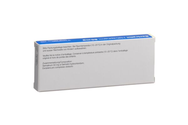 Sertraline Helvepharm cpr pell 50 mg 10 pce