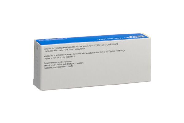Sertralin Helvepharm Filmtabl 50 mg 30 Stk