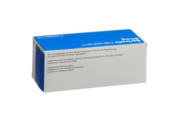 Sertralin Helvepharm Filmtabl 50 mg 100 Stk