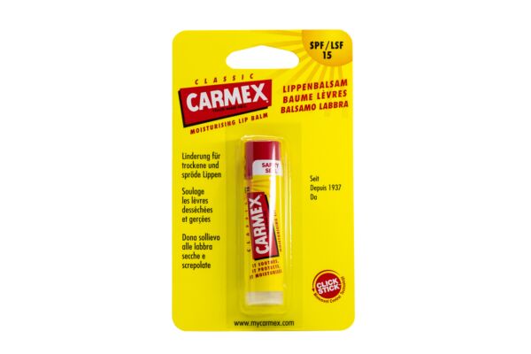 CARMEX baume à lèvres classic stick 4.25 g