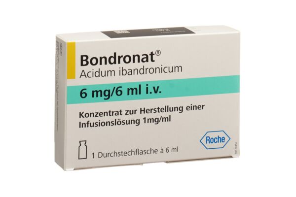 Bondronat conc perf 6 mg/6ml flac 6 ml