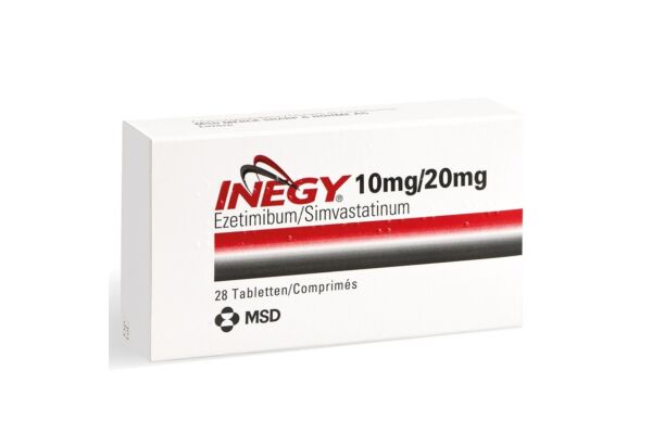 Inegy Tabl 10/20 mg 28 Stk