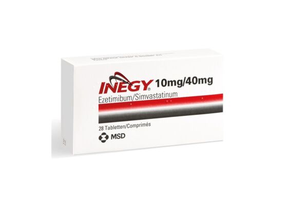 Inegy cpr 10/40 mg 28 pce