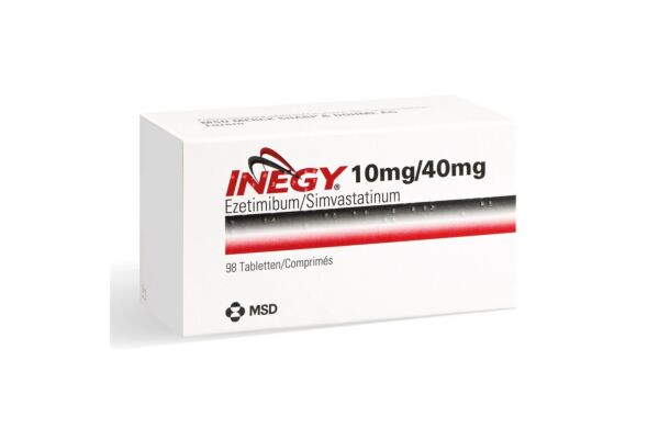 Inegy Tabl 10/40 mg 98 Stk