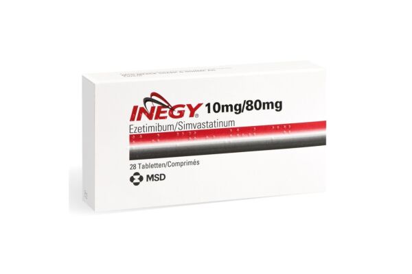 Inegy cpr 10/80 mg 28 pce