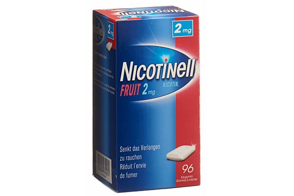 Nicotinell Gum 2 mg fruit 96 Stk