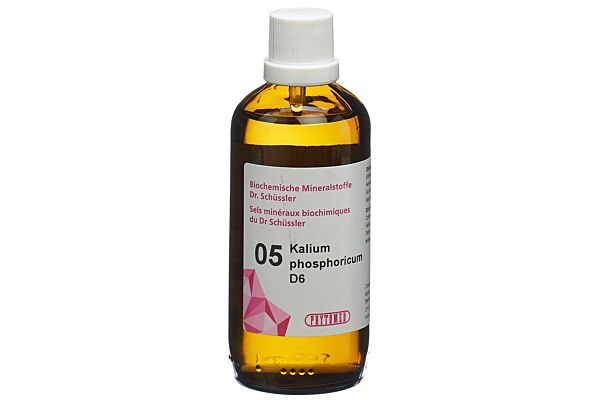 PHYTOMED SCHÜSSLER No5 kalium phosphoricum dil 6 D 100 ml