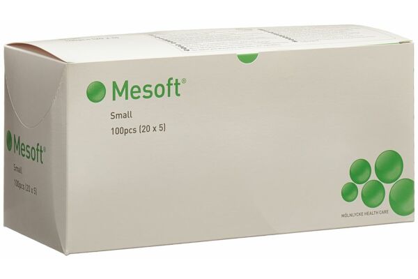 Mesoft NW tampons ronds 25mm stériles 20 x 5 pce